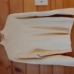 Talbot's Mock turtleneck sweater, XL, golden yellow